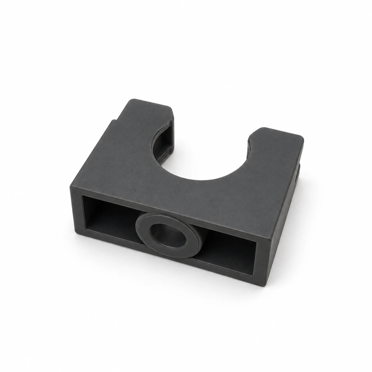 Compact U-Shaped Plastic Mount